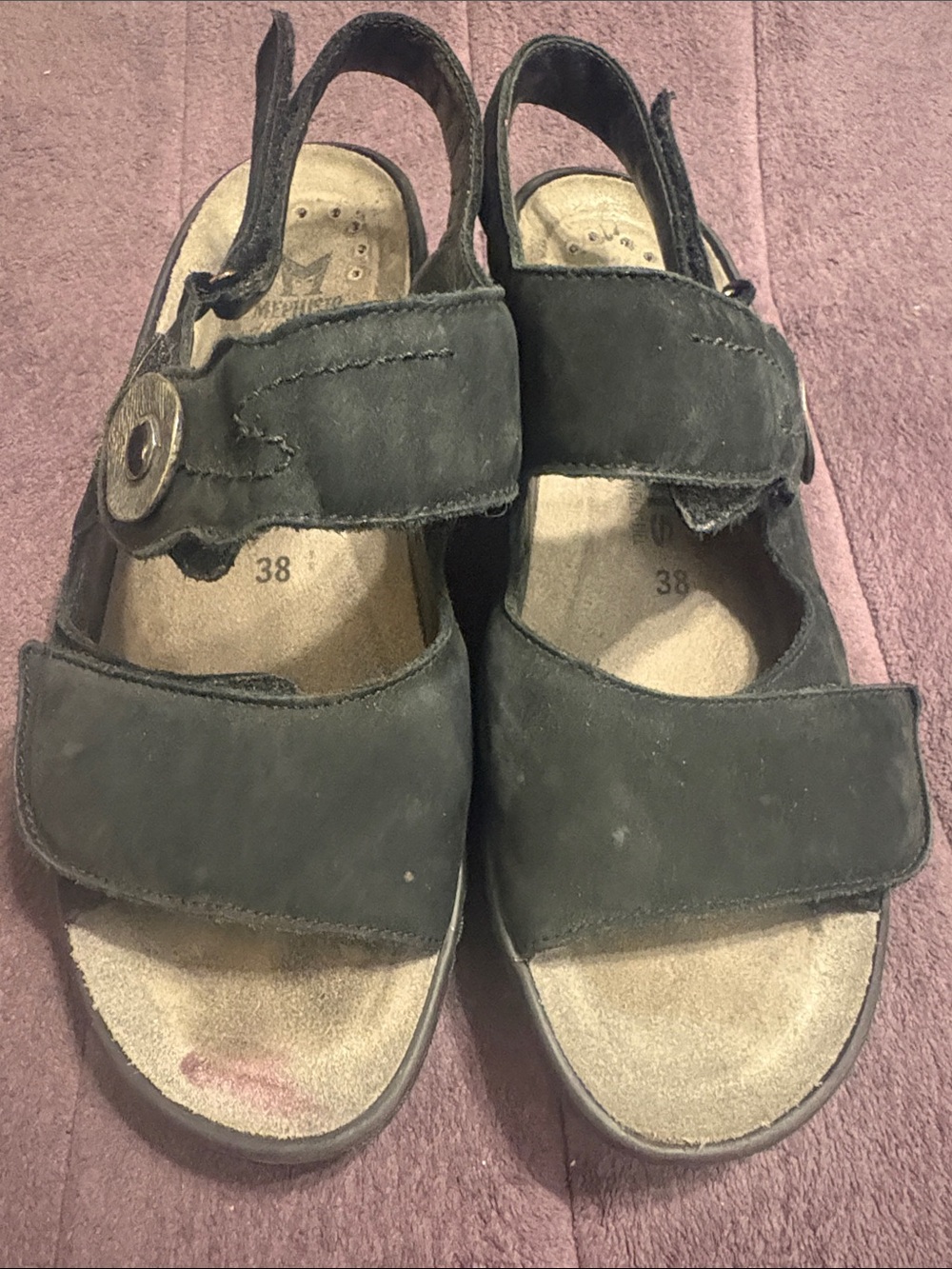 Mephisto mobile’s women’s sandals- size 7 (38)